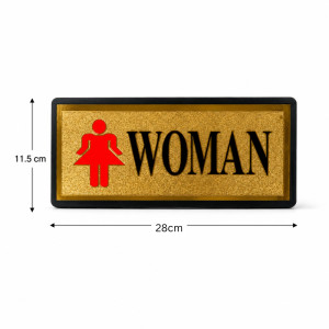 Women Restroom Sign