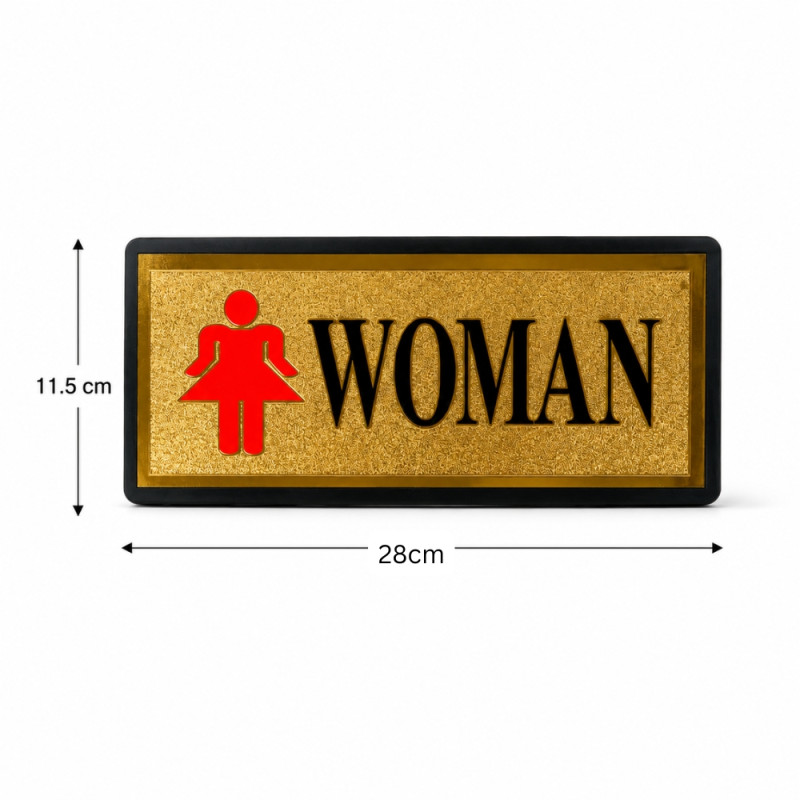 Women Restroom Sign