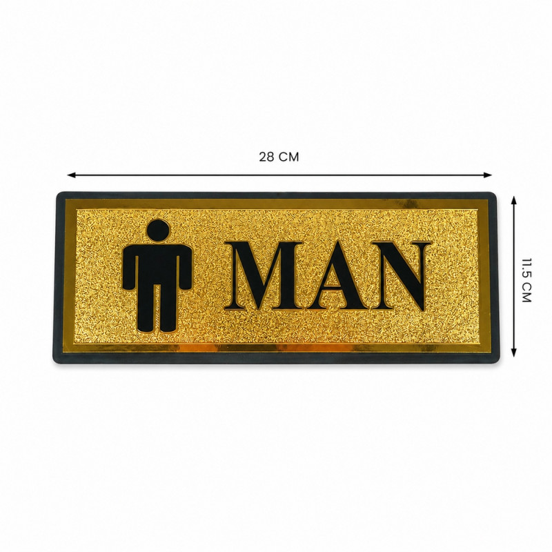 Men's Restroom Sign