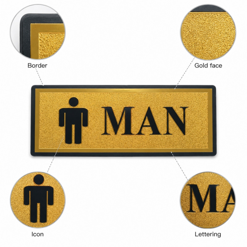 Men's Restroom Sign