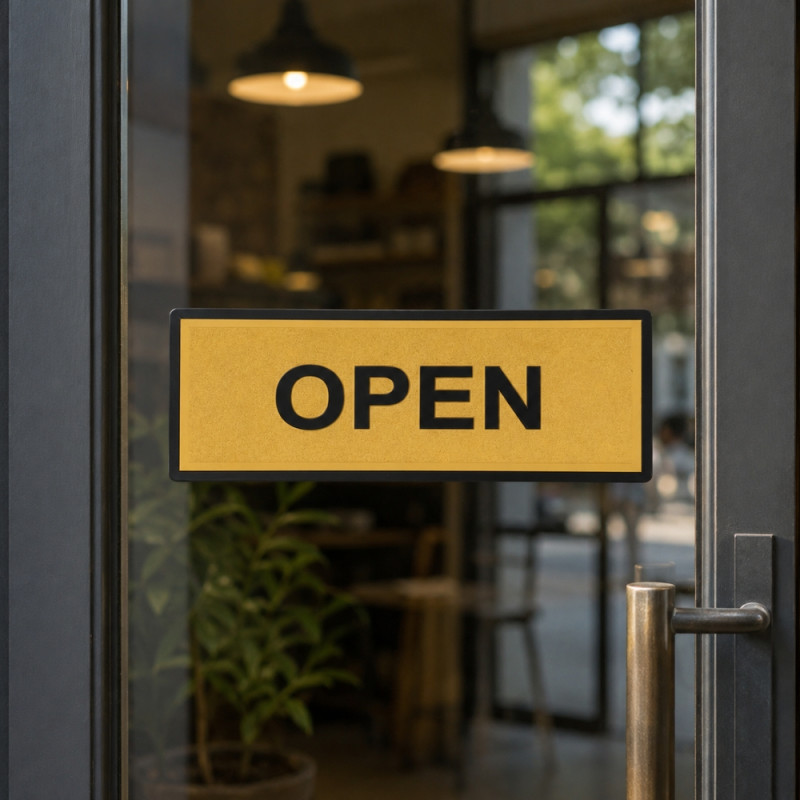 Open Sign