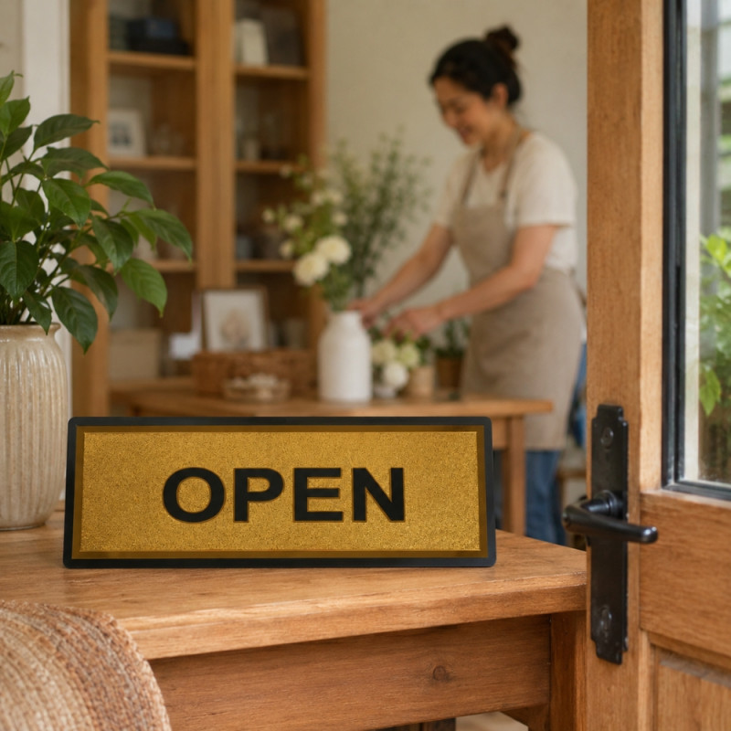 Open Sign