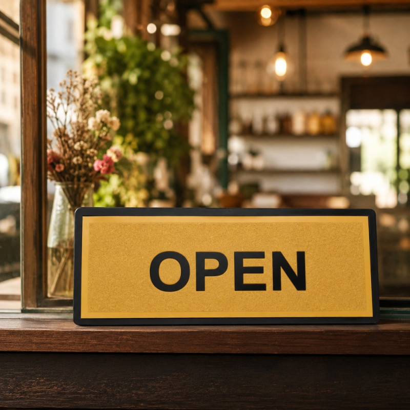 Open Sign
