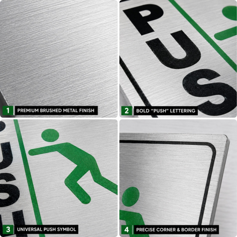 Push Door Sign