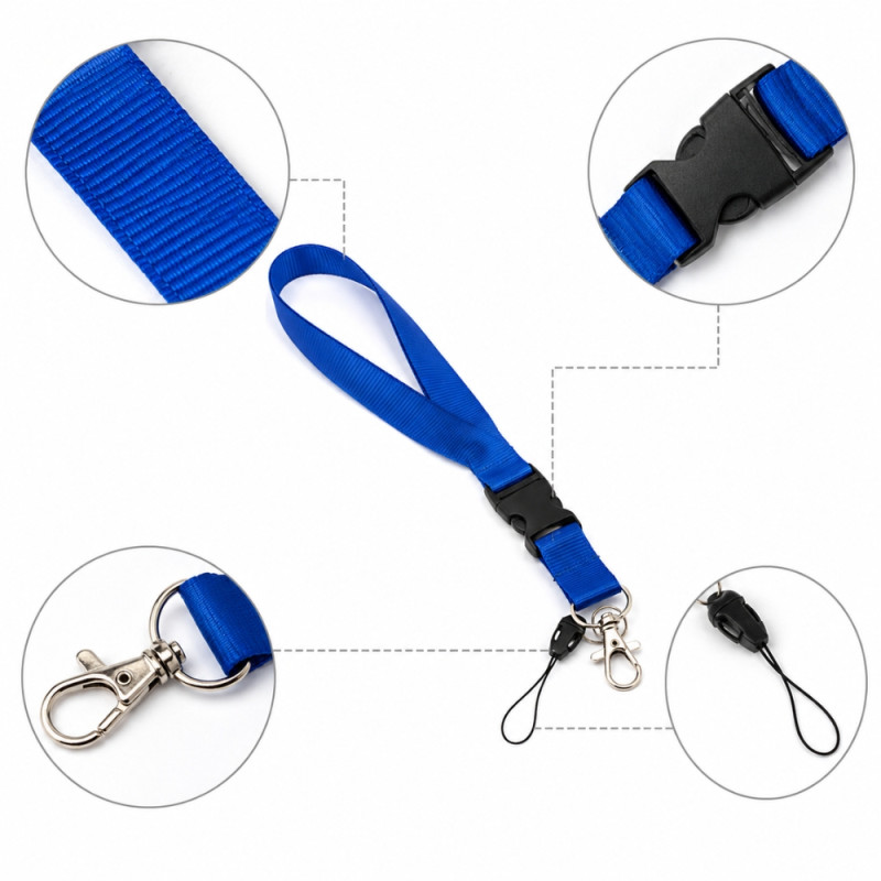 Lustrous Build Id Card Holder Designed for Professional &amp; Secure Identification – Blue (W-50cm)