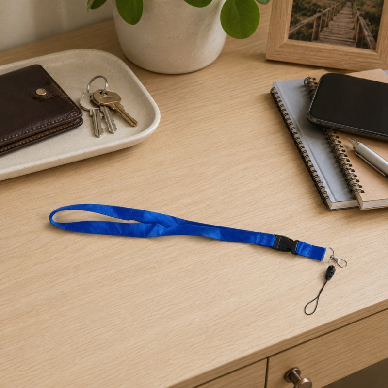Lustrous Build Id Card Holder Designed for Professional &amp; Secure Identification – Blue (W-50cm)