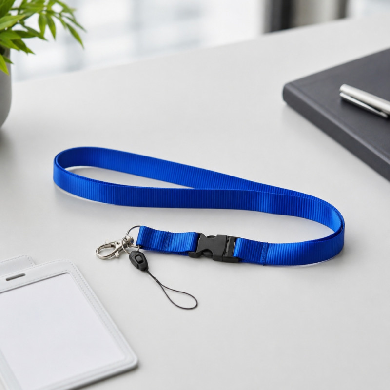 Lustrous Build Id Card Holder Designed for Professional &amp; Secure Identification – Blue (W-50cm)