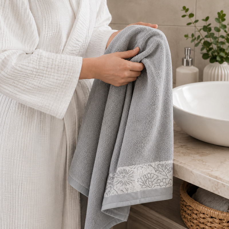 Linen Bath Towel