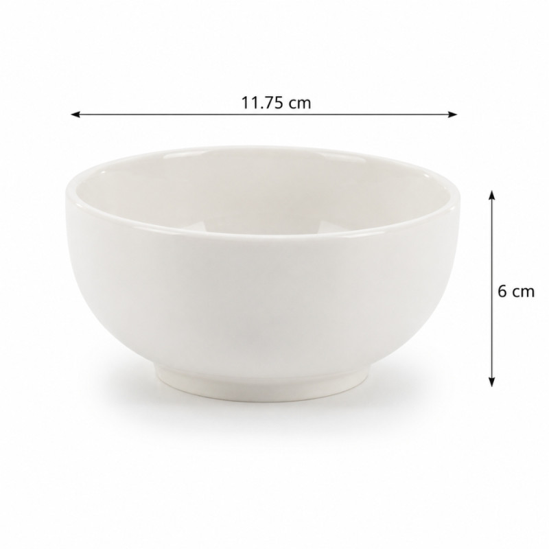 White Ceramic Bowl