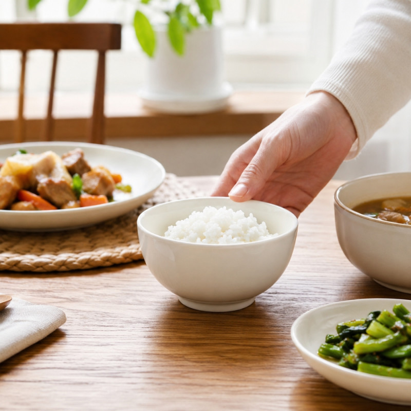 White Ceramic Bowl