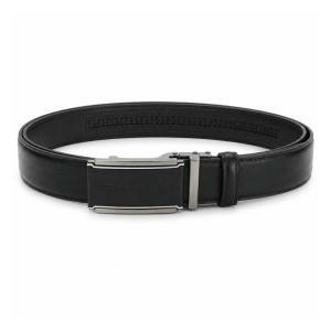 Men's Ratchet Belt with Automatic Sliding Buckle – 120cm – Black Men's Ratchet Belt with Automatic Sliding Buckle – 120cm – Black