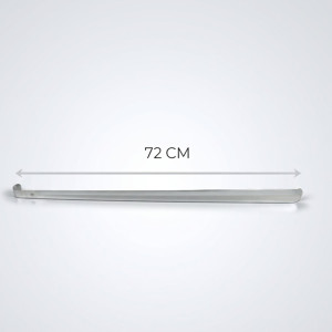 Professional SS Extra-Long Metal Shoehorn – Polished Silver (72cm)