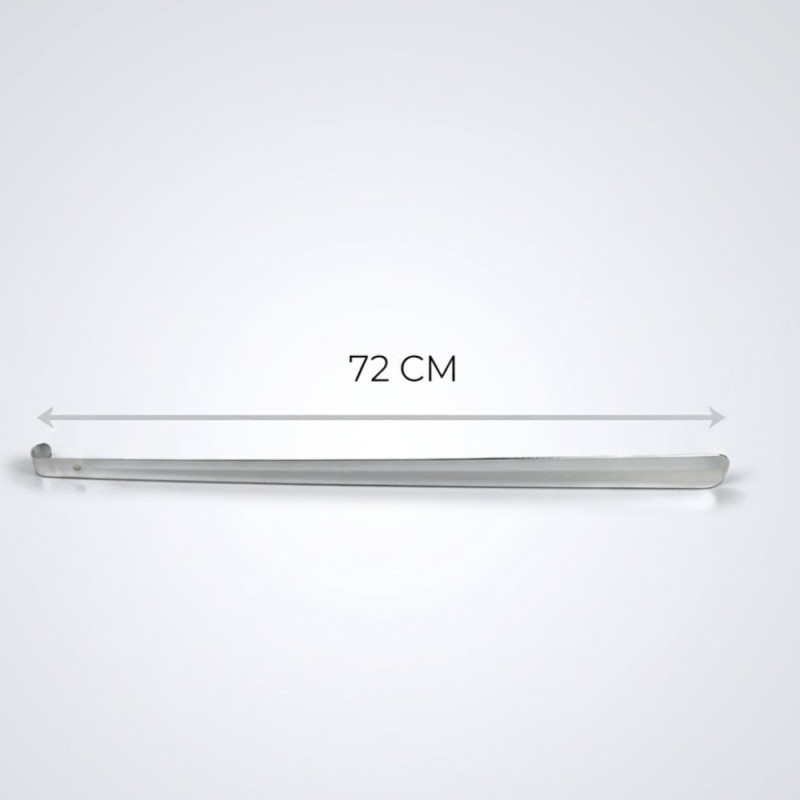 Professional SS Extra-Long Metal Shoehorn – Polished Silver (72cm)