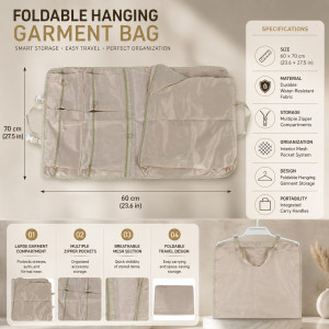 Foldable Hanging Garment Bag