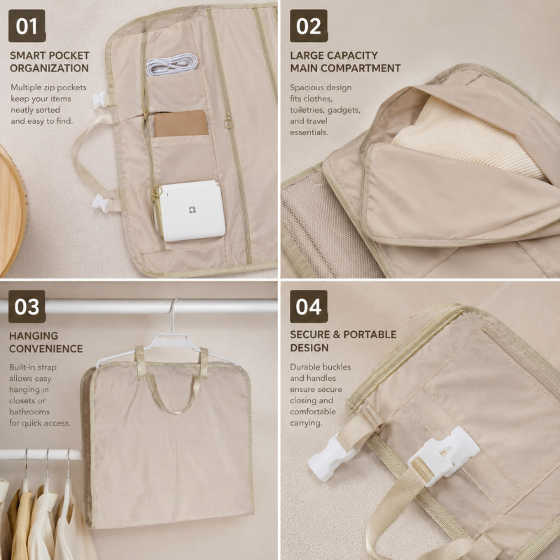 Foldable Hanging Garment Bag
