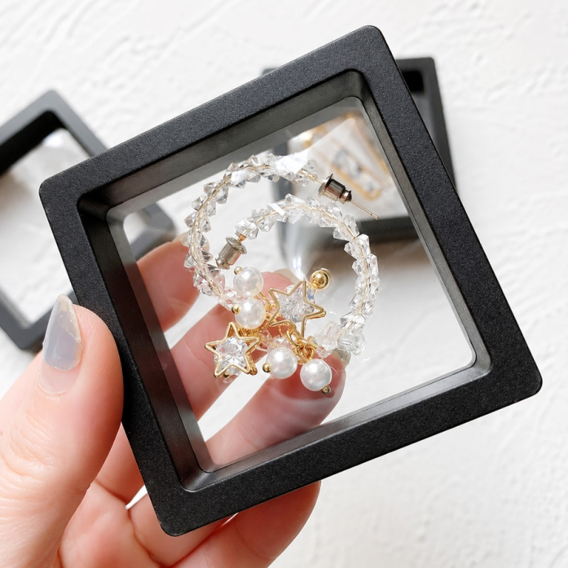 3D Floating Photo Frame – Black (Clear)