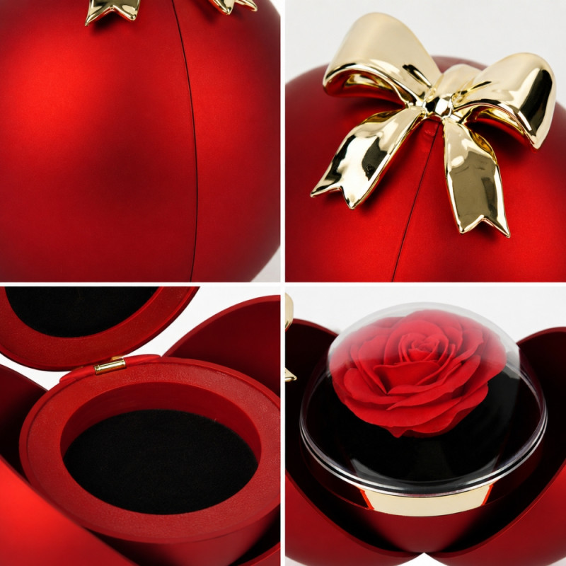 Red Rose Gift Box