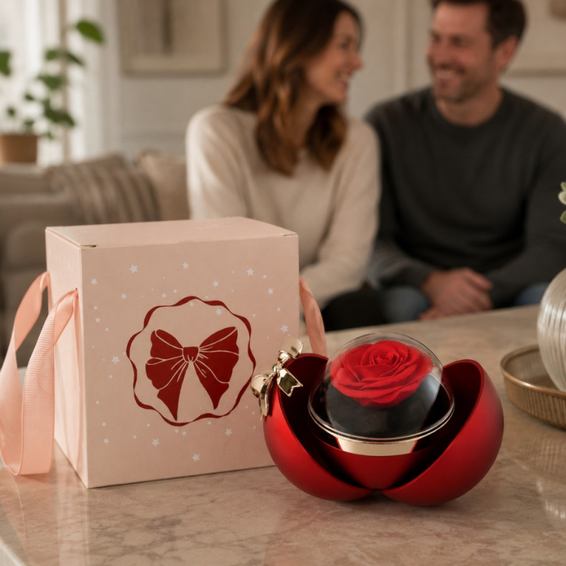 Red Rose Gift Box