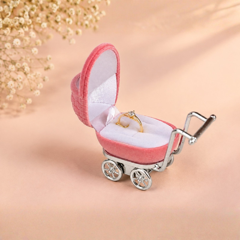 Baby Carriage Jewelry Box