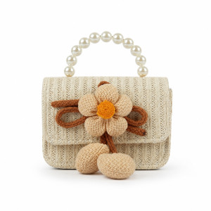 Kids' Stylish Fashion Purse – Classic Ivory (15cm) Kids' Stylish Fashion Purse – Classic Ivory (15cm)