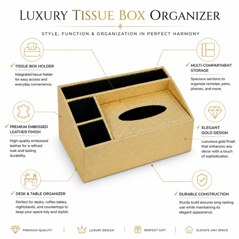 Tissue Box Organizer