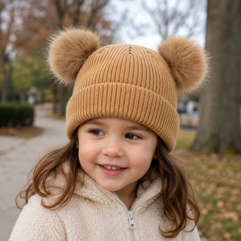 Rib-Knit Beanie