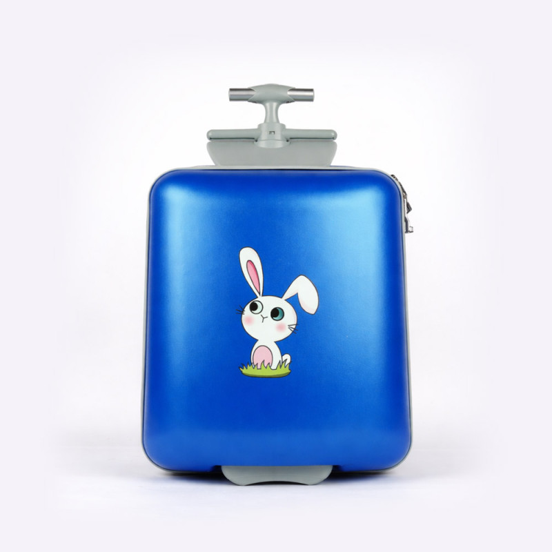 ABS 20 inches Moving Trolley - Blue