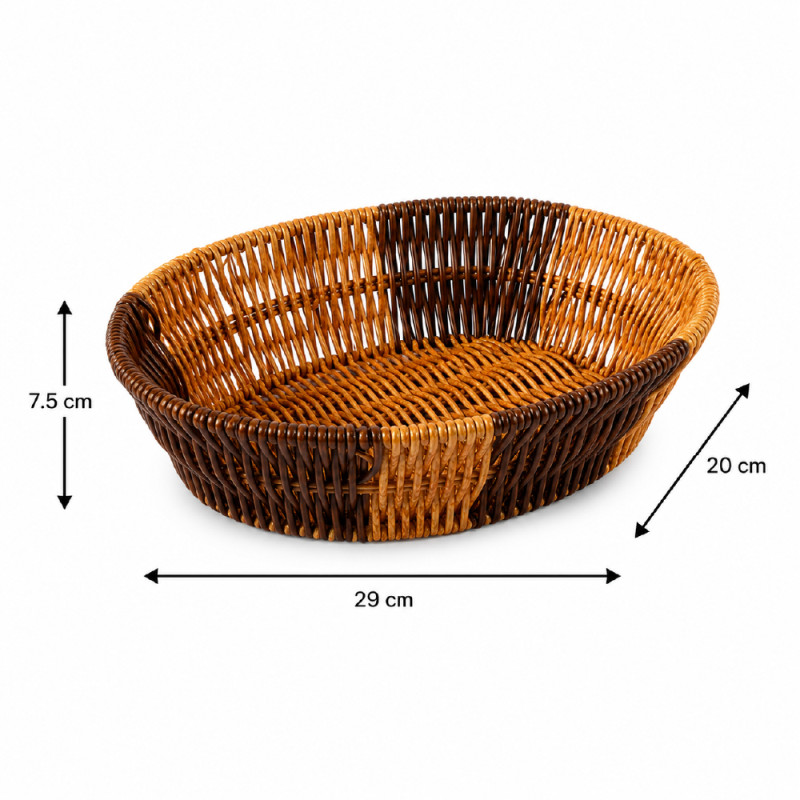Premium Handmade Oval Woven Basket 