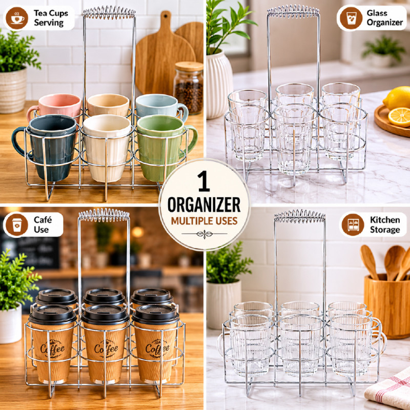 Modern Storage Shelf/Rack – stainless Steel Easy Assembly (size: 22 cm × 15 cm × 28 cm)