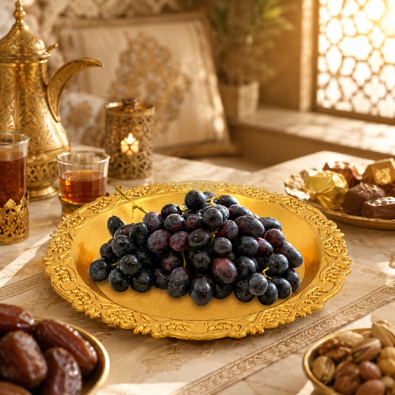 Premium Dinnerware Plate Set – Gold Elegant Design (10cm)