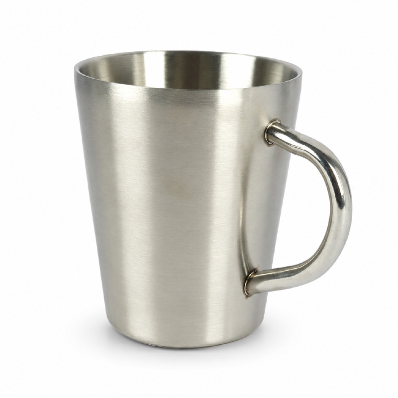 Elegant Ceramic Mug/Cup Set – Silver Premium Finish (9.5 x 8cm)