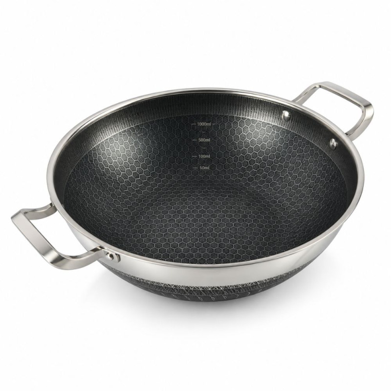 Wok with Handles