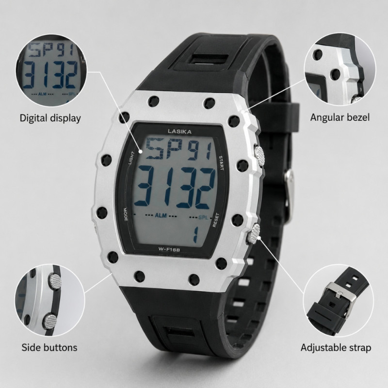 Digital Hand Watch