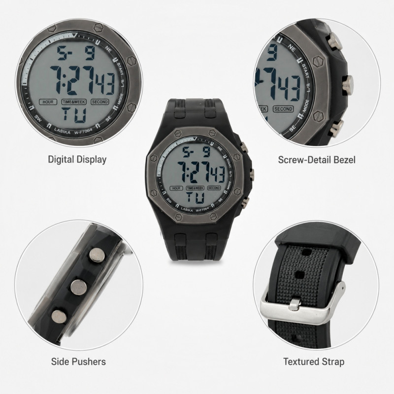 Premium Digital Sports Watch – Assorted (Assorted)