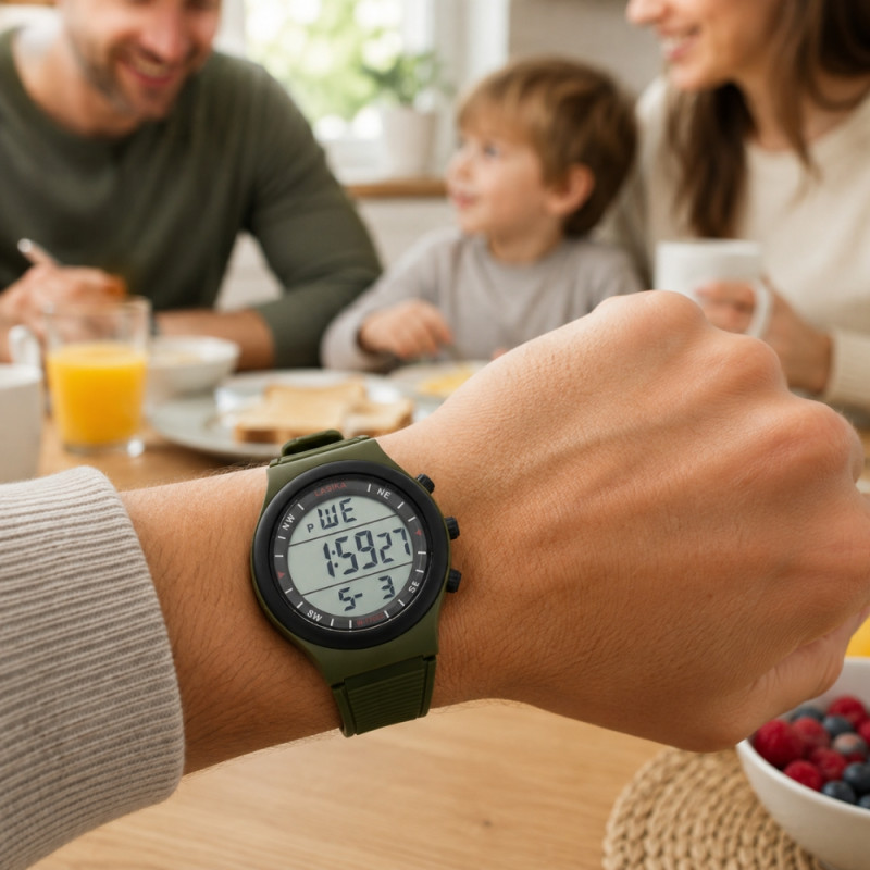 Digital Hand Watch