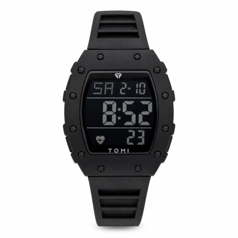 Men’s Digital Sports Watch – Tactical Black (9cm Case/Profile)