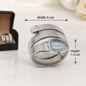 Snake Coil Bracelet Ladies Watch Display Case