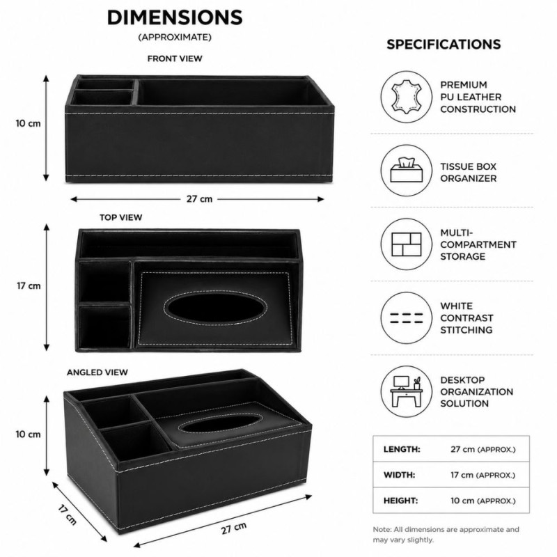 Tissue Box Organizer