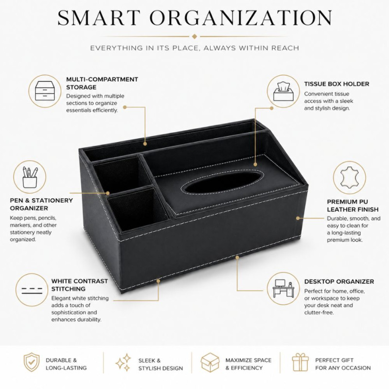 Tissue Box Organizer