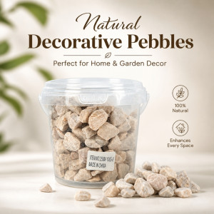 Professional Ivory Decorative River Pebbles – Landscaping Gravel & Succulent Pot Stones (12cm) Professional Ivory Decorative River Pebbles – Landscaping Gravel & Succulent Pot Stones (12cm)