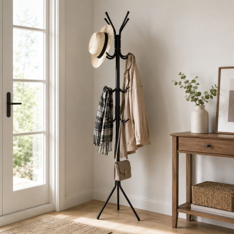 Stable Metal Clothes Stand Hanger – Classic
