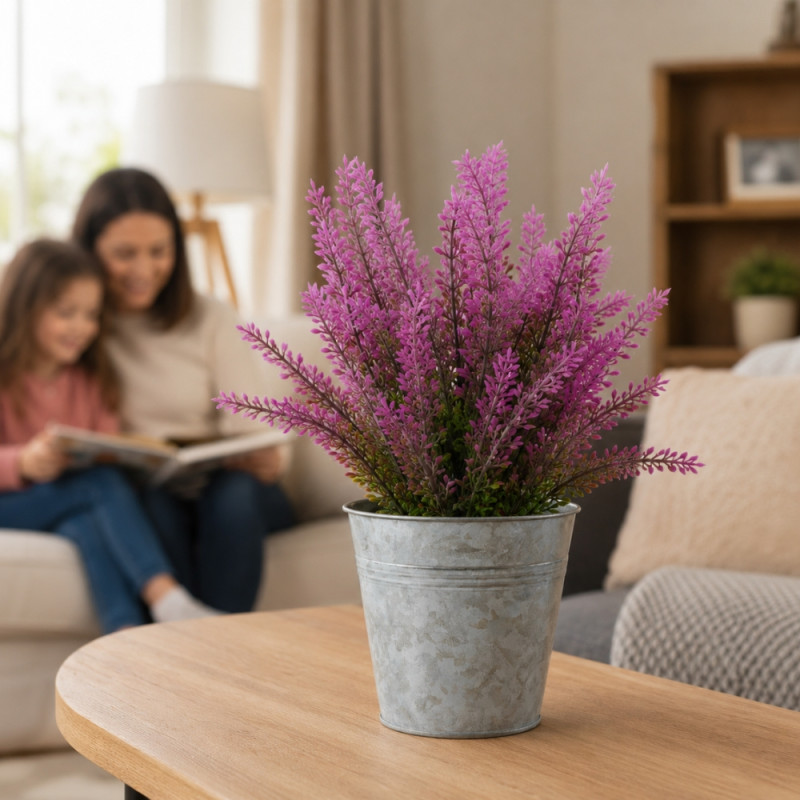 Royal Purple Artificial Flower Designed for Home Décor &amp; Event Styling – Light Purple (H-27cm)