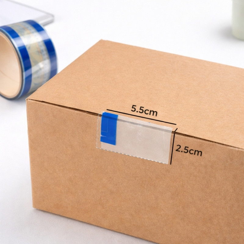 Premium Pre-Sliced Packing Tape - Blue (36mm X 50m)