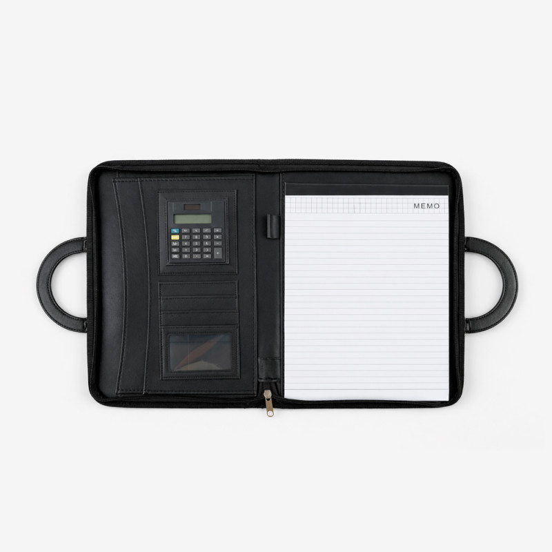 Professional Document & Tech Zipper Organizer – Sleek Black (34cm)