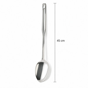 Swift Style Cooking Spoon Designed for Everyday Cooking &amp; Kitchen Excellence – Silver (H-45cm)