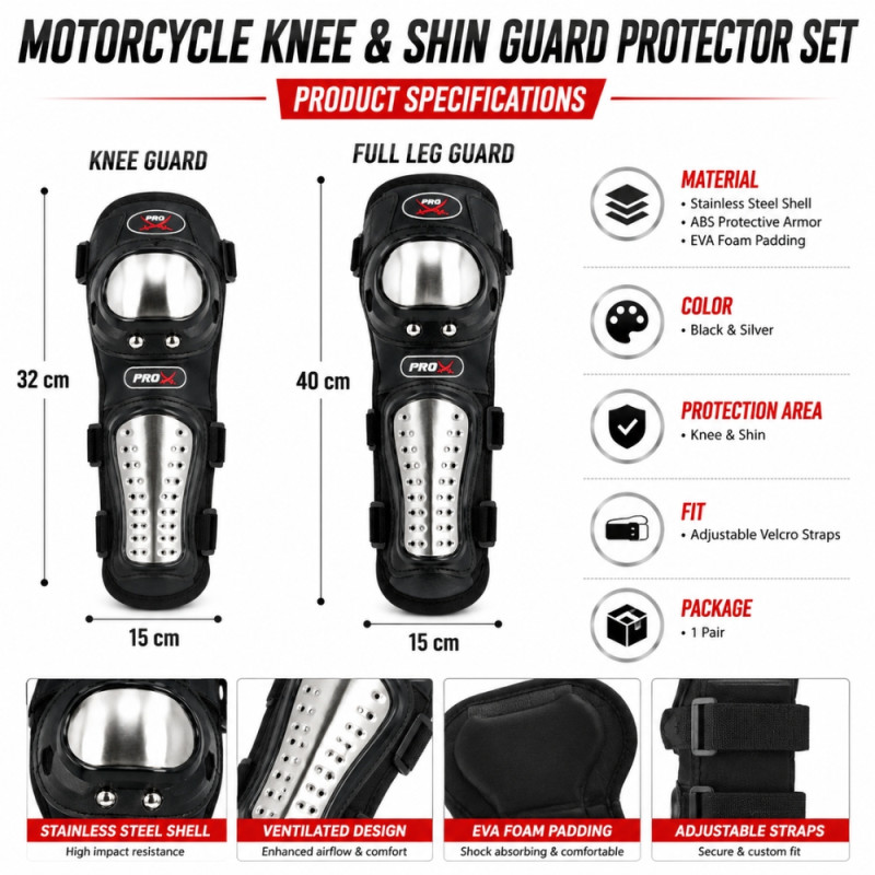 Quality elbow guard – Silver Premium Quality (40 x 15cm)