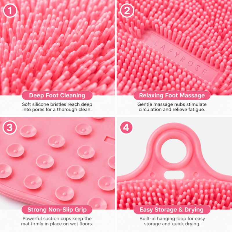 Premium SILICONE MAT – Pink Premium Quality (50x34cm)