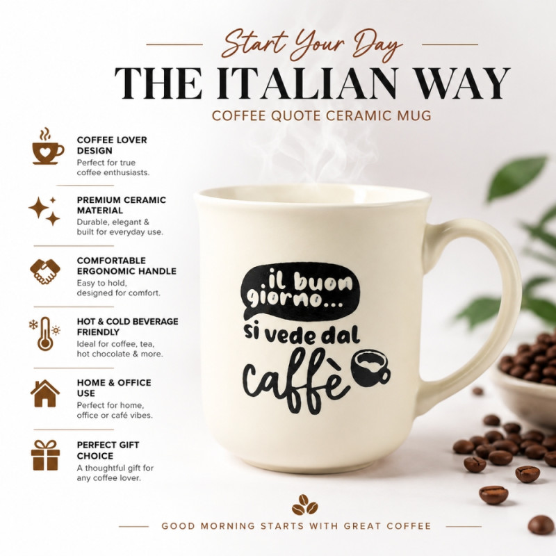 Quality CERAMIC CUP – Ivory Premium Quality (10cm X 9cm)