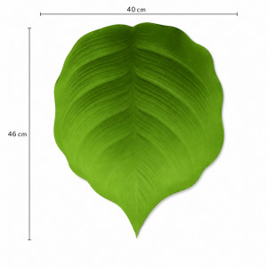 Prime Craft Table Mat Designed for Elegant Dining &amp; Entertaining – Green (H-46cm X W-40cm)