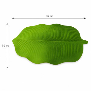 Pro Grace Table Mat Designed for Elegant Dining &amp; Entertaining – Green (H-30cm x W-47cm)
